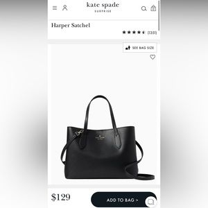 Kate Spade Harper Satchel